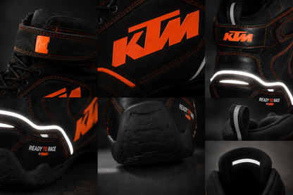 KTM Reflective Riding Boots
