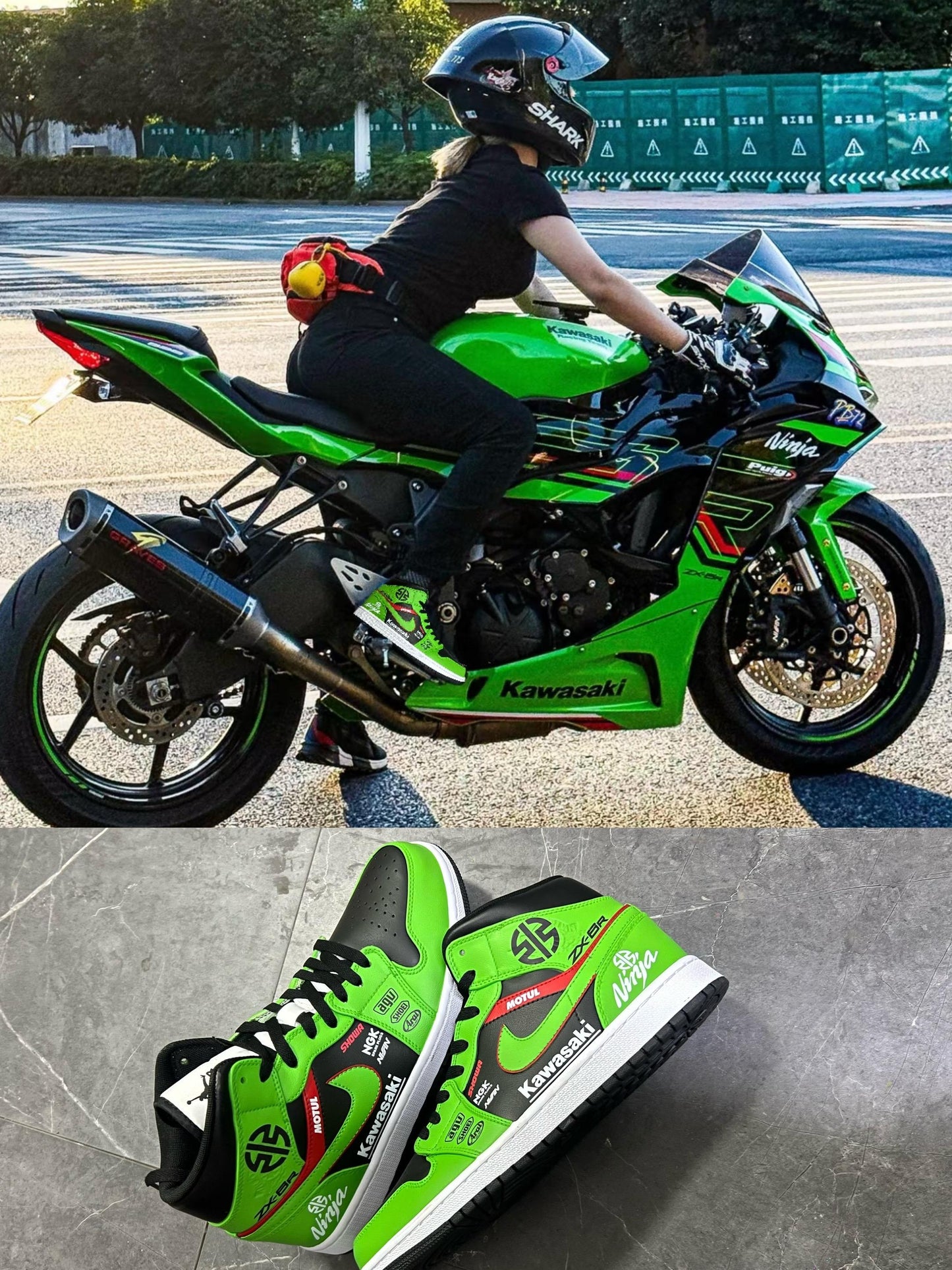 Kawasaki Custom Racing Sneake