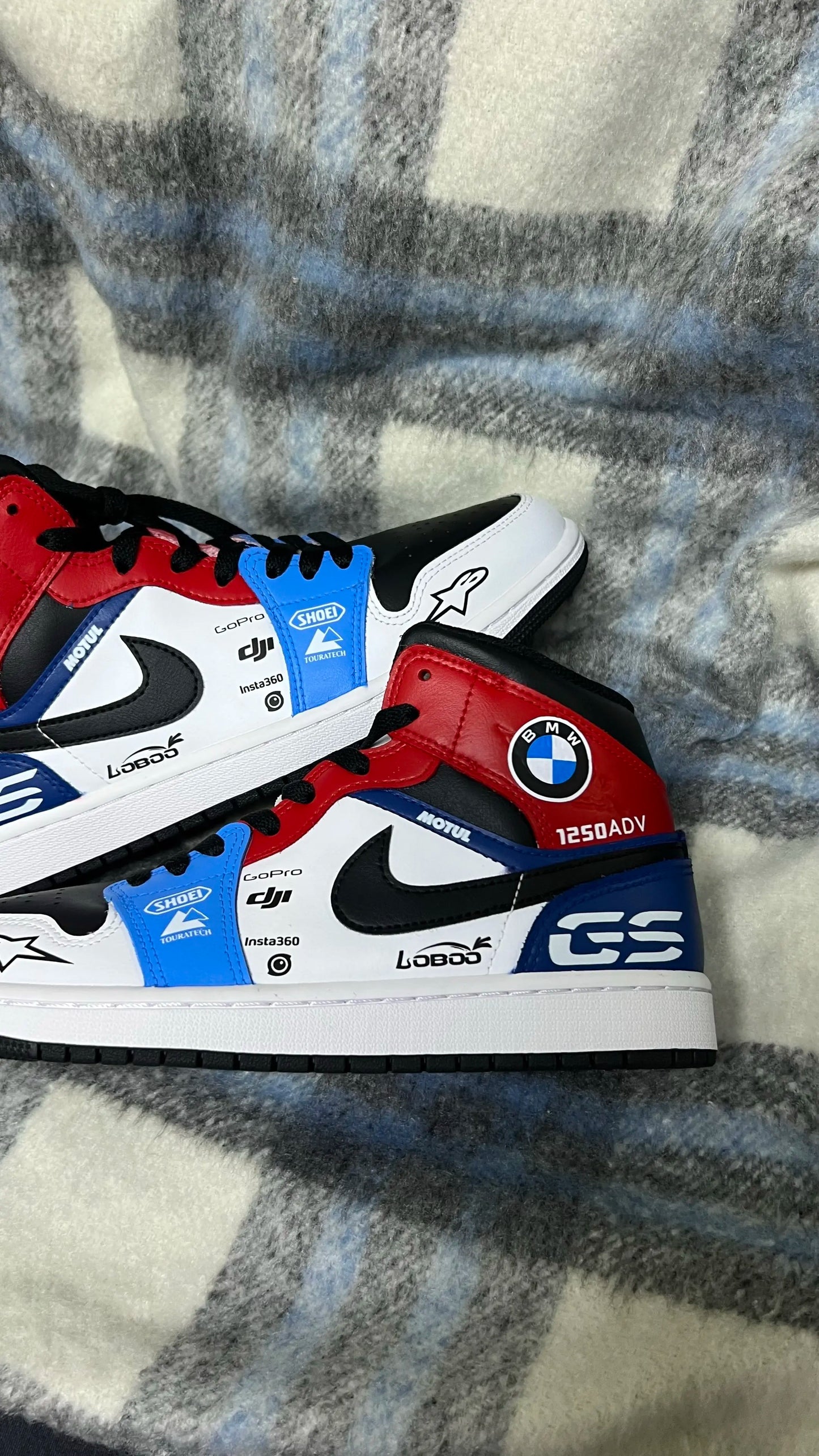 BMW Motorrad Custom Racing Sneakers