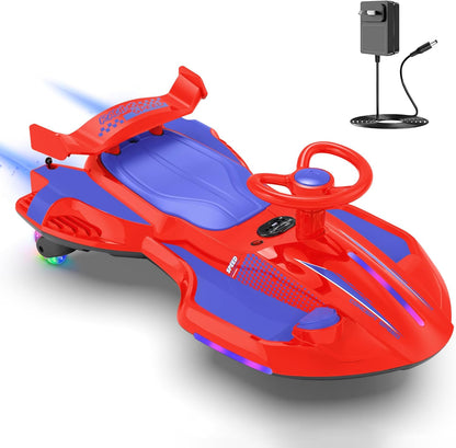 12V Electric Wiggle Ride-On Car for Kids