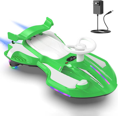 12V Electric Wiggle Ride-On Car for Kids