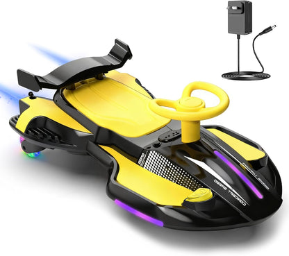12V Electric Wiggle Ride-On Car for Kids