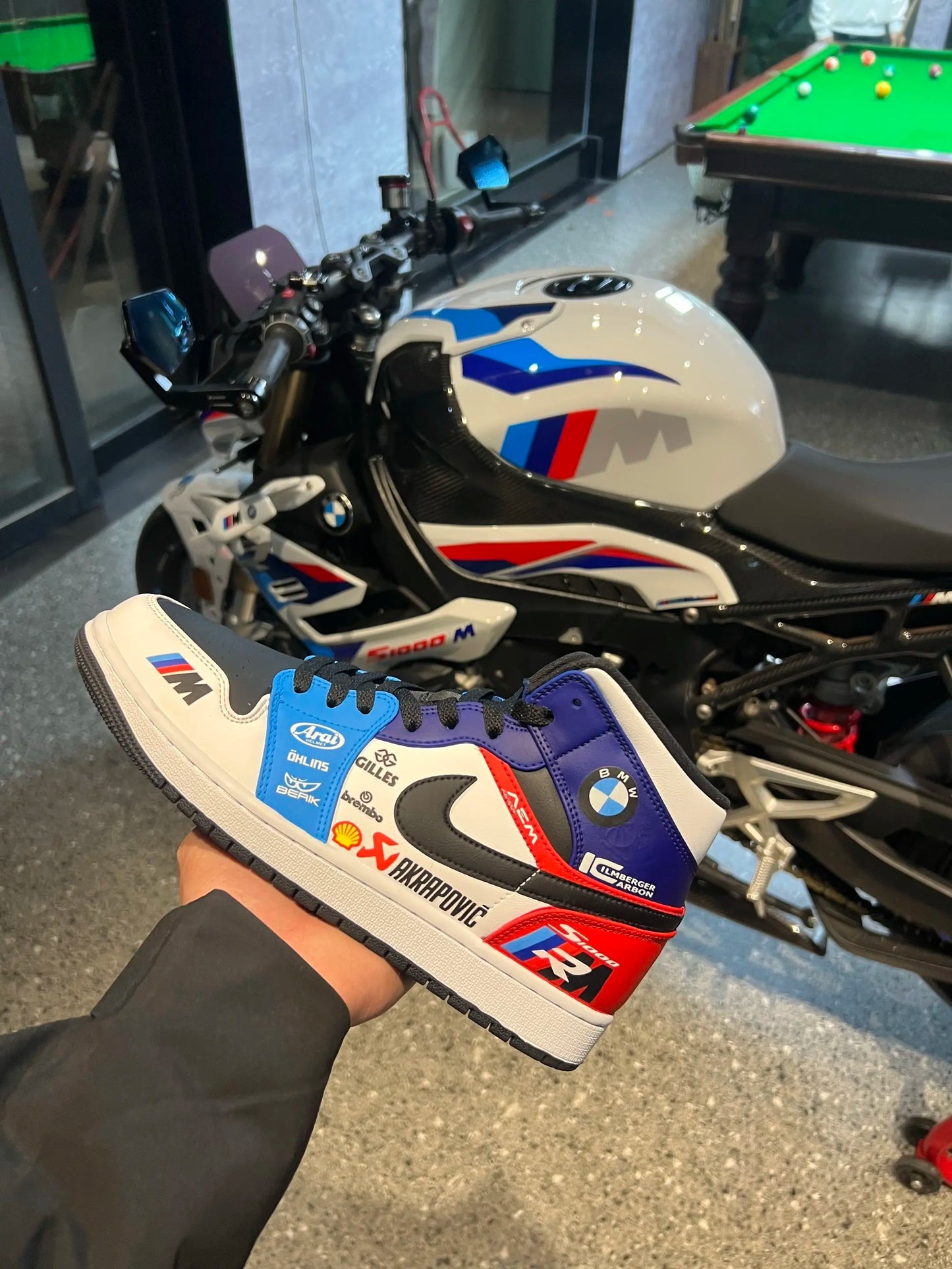 BMW Motorrad Custom Racing Sneakers