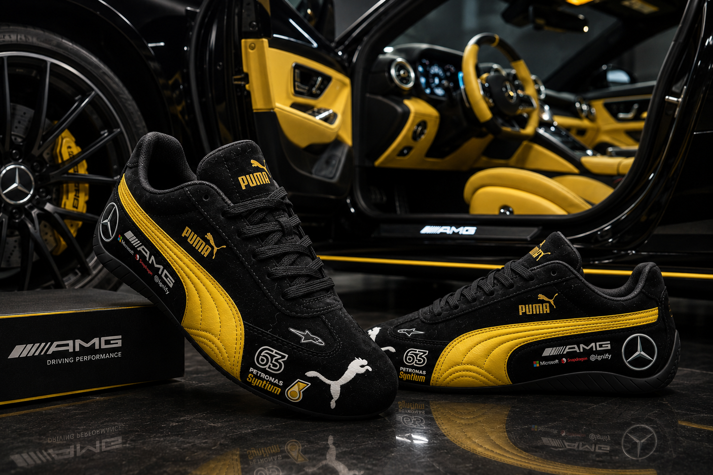 63 Motorsport Sneakers – AMG-Inspired Racing Edition