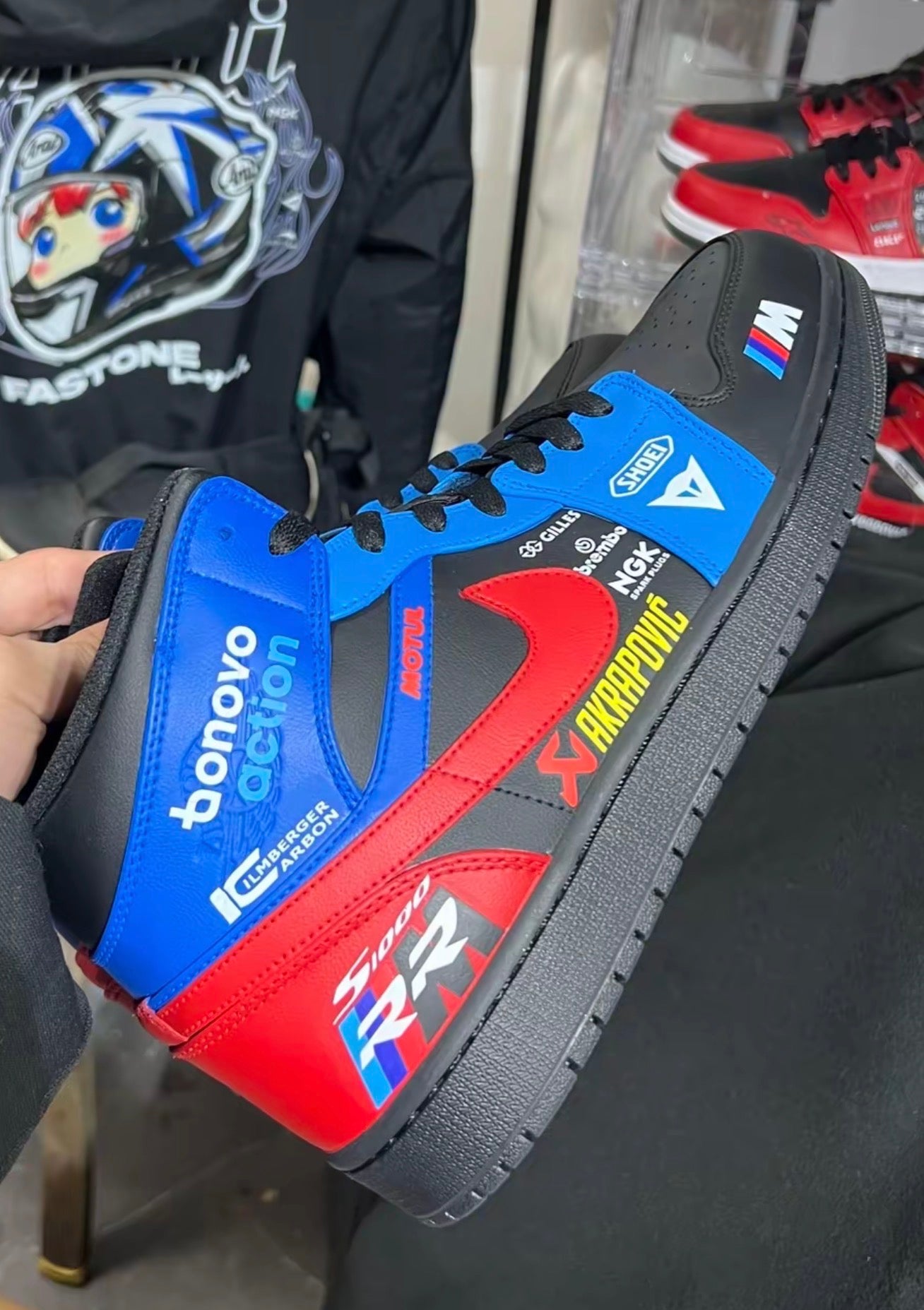 BMW Motorrad Custom Racing Sneakers