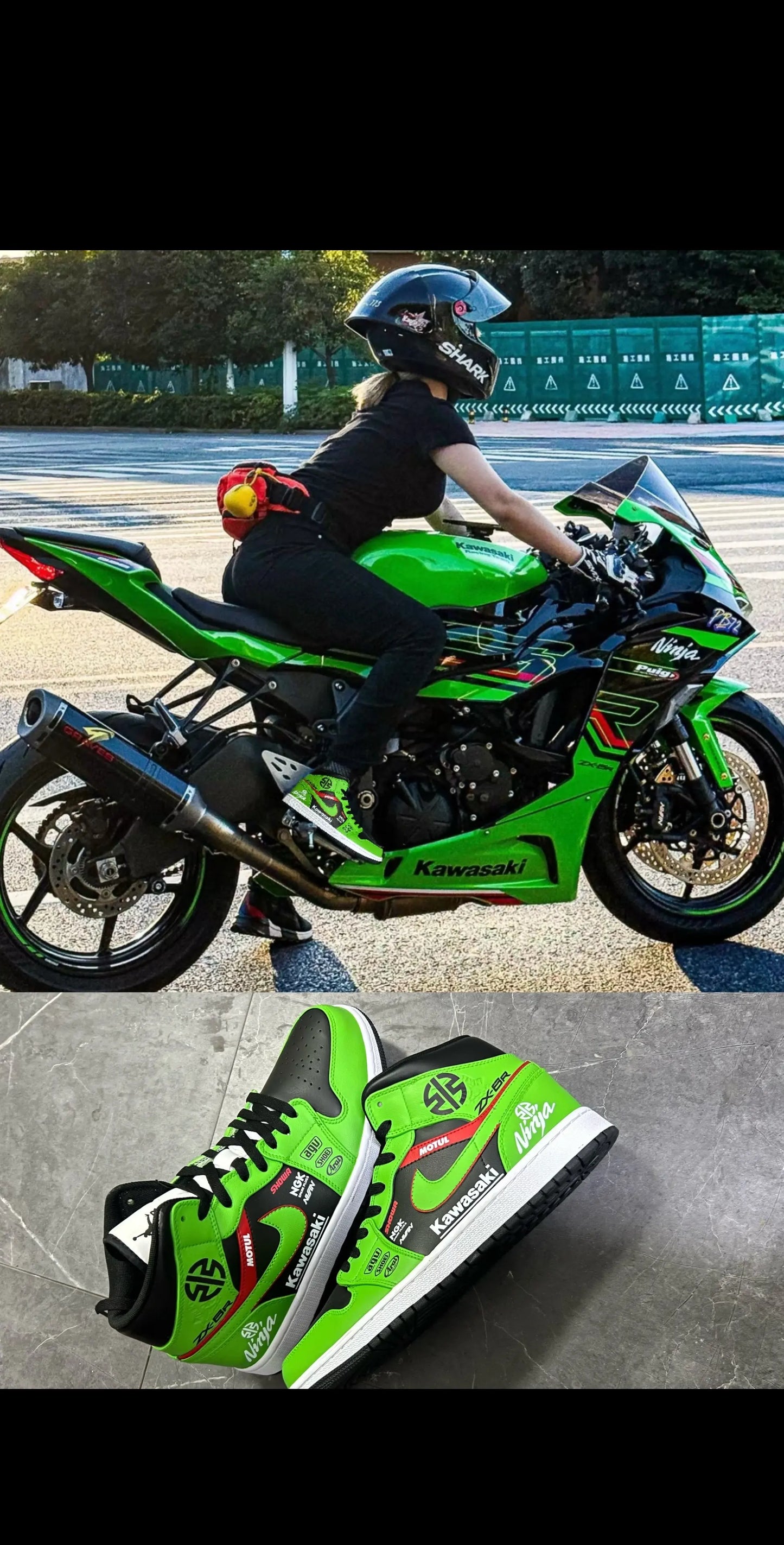 Kawasaki Custom Racing Sneake